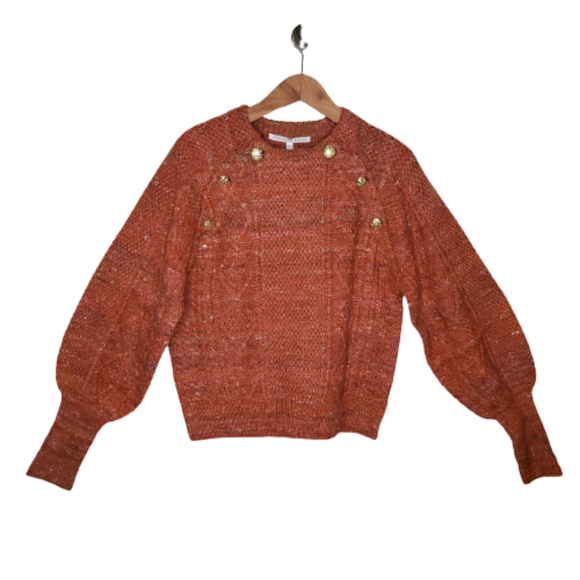 Veronica Beard Adelaida Cable Sweater 